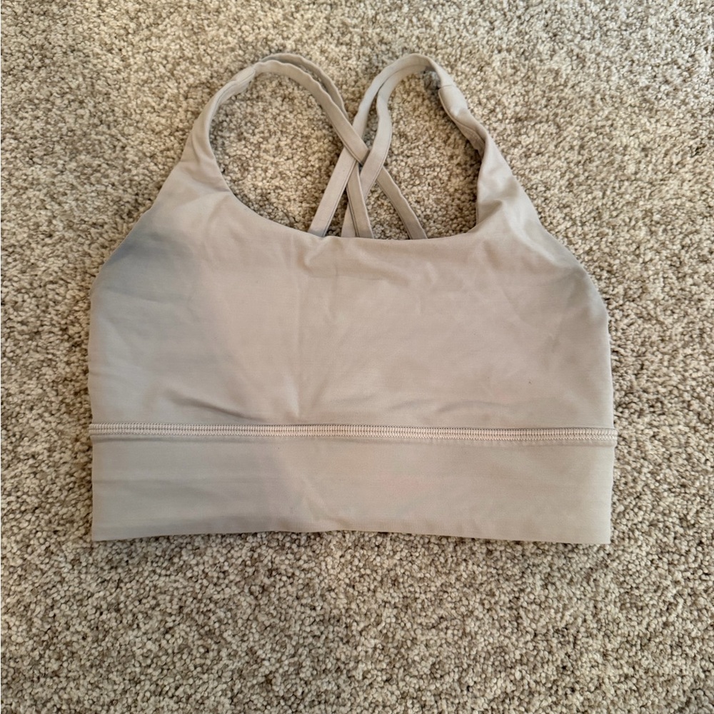 lululemon athletica Light Beige Sports Bra